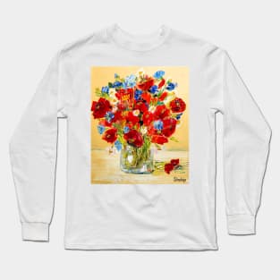 A bouquet of wild flowers Long Sleeve T-Shirt